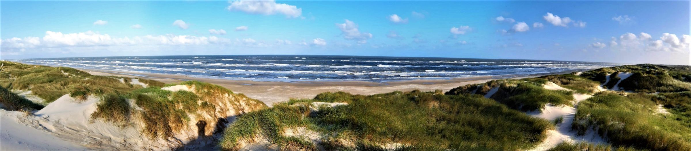 Vejers Strand 7.00 Uhr Wasser